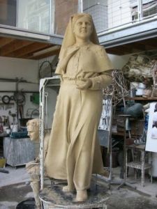 Memorial Statue - Stage 3 - January 2015 009