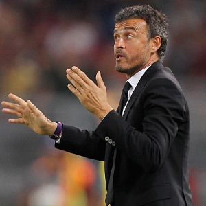 during the UEFA Champions League match between AS Roma and FC Barcelona on September 16, 2015 in Rome, Italy.