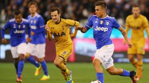 MELBOURNE, AUSTRALIA - JULY 26:  Paulo Dybala of Juventus runs with the ball during the 2016 International Champions Cup match between Juventus FC and Tottenham Hotspur at Melbourne Cricket Ground on July 26, 2016 in Melbourne, Australia.  (Photo by Michael Dodge/Getty Images)